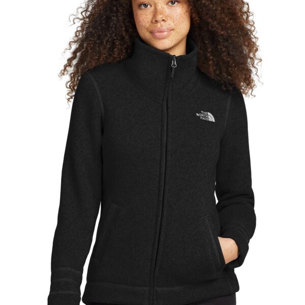 Women's Sweater Fleece Jacket Thumbnail