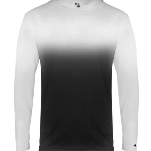Youth Ombre Long Sleeve Hooded T-Shirt Thumbnail