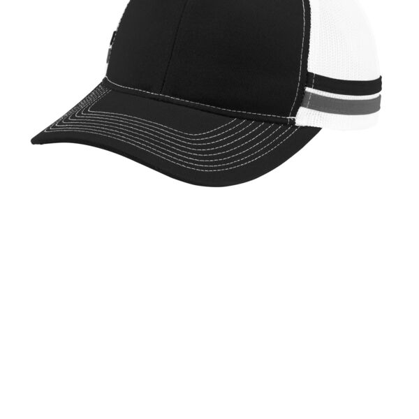 Two Stripe Snapback Trucker Cap Thumbnail