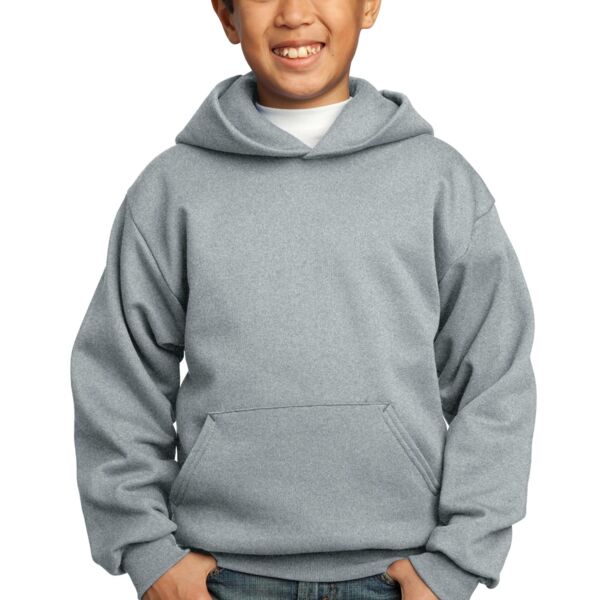 Youth Core Fleece Pullover Hooded Sweatshirt With Player Name & Number Thumbnail