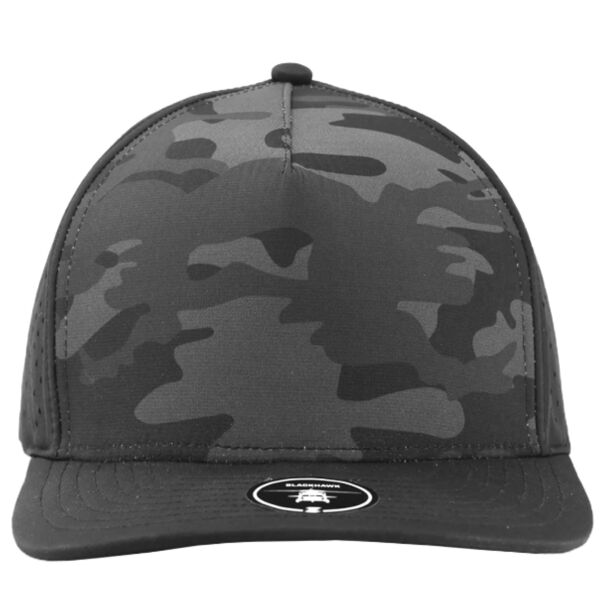 ZAPPED HEADWEAR - 5 Panel Medium Profile Snapback - BLACKHAWK Thumbnail